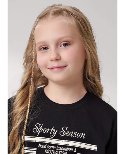 CLE Футболка дев. 757137/22кд_п, чёрный