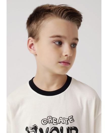 CLE Футболка мал. 757200/24кд_п2, молочный