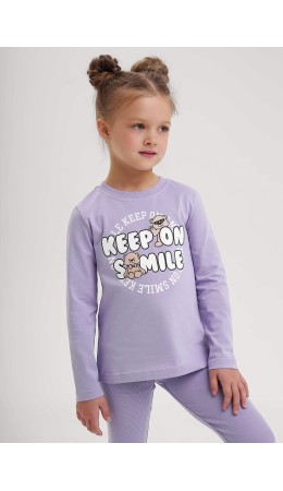 CLE Фуфайка дев. 757125/22кд_п, св.фиолетовый