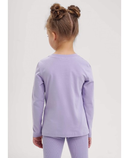 CLE Фуфайка дев. 757125/22кд_п, св.фиолетовый