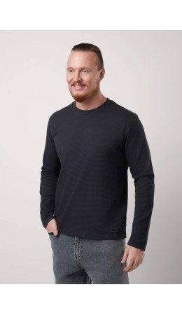 CLE Фуфайка муж. 442407/05кжн, т.серый/чёрный