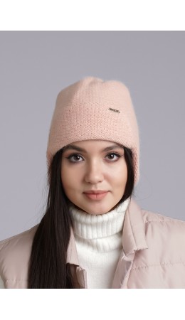 CLE Шапка 'Ушанка' жен. 434002паш, персиковый
