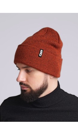 CLE Шапка 433922аш, терракотовый/чёрный
