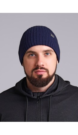 CLE Шапка 433973шв флис, т.синий