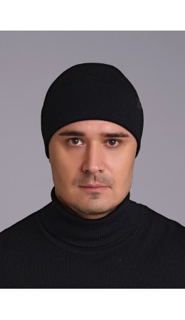 CLE Шапка 433979шв флис, чёрный