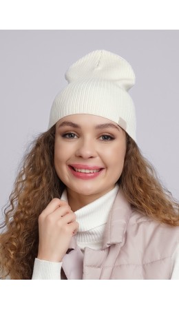 CLE Шапка 533739вн, молочный