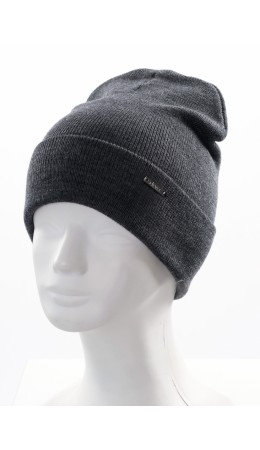 CLE Шапка 601069аш, меланж серый