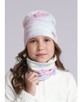 CLE Шапка дет. 536245гн, св.розовый/голубой