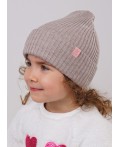 CLE Шапка дет. 903073ха, меланж св.коричневый