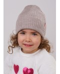 CLE Шапка дет. 903073ха, меланж св.коричневый