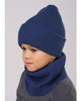 CLE Шапка дет. 903073ха, меланж т.синий