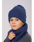 CLE Шапка дет. 903073ха, меланж т.синий