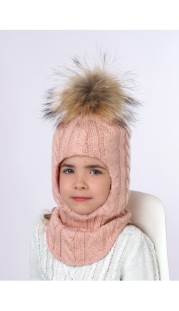 CLE Шапка-шлем дет. 423536ап, розовый