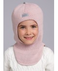 CLE Шапка-шлем дет. 433872ак флис, пудровый