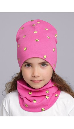 CLE Шарф 'Снуд' дет. 431450/1рп, розовый
