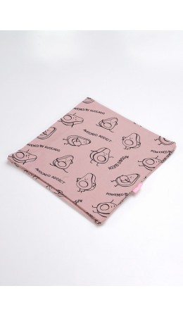 CLE Шарф 'Снуд' дет. 525774гн, т.розовый/чёрный