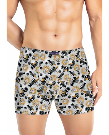 ТаТ MSH601211/1 Трусы муж., св.серый/жёлтый