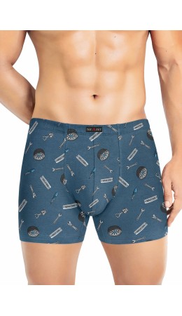 ТаТ MSH601211/16 Трусы муж., джинсовый/чёрный