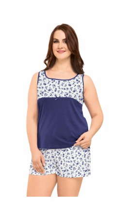 ТаТ Комплект жен. 289365у, молочный/св.синий