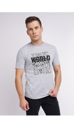 ЭЙС фуфайка муж600311/31ккп к.р, меланж серый