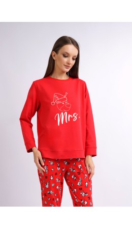 CLE LSW12-984 Джемпер жен. Идея для подарка, красный