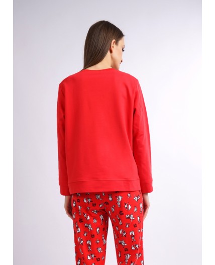 CLE LSW12-984 Джемпер жен. Идея для подарка, красный