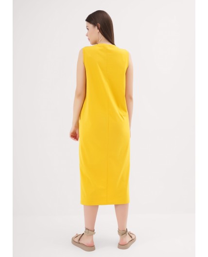 CLE LDR25-1170/1 Платье жен. Сандал, т.жёлтый