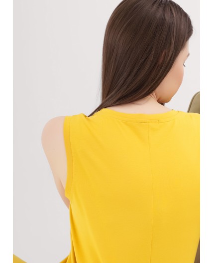 CLE LDR25-1170/1 Платье жен. Сандал, т.жёлтый