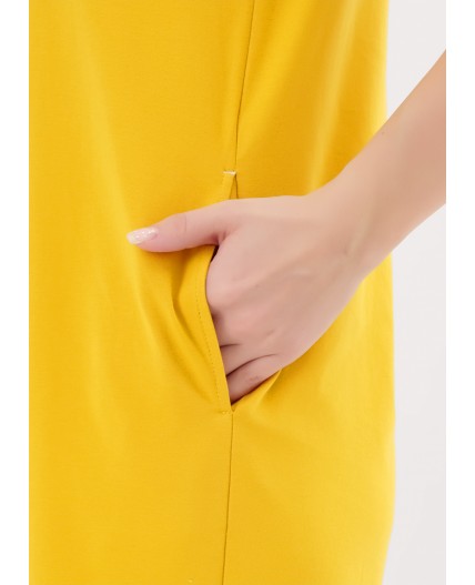 CLE LDR25-1170/1 Платье жен. Сандал, т.жёлтый