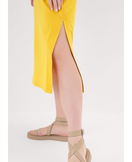 CLE LDR25-1170/1 Платье жен. Сандал, т.жёлтый