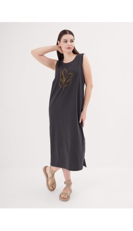 CLE LDR25-1170/2 Платье жен. Сандал, т.серый