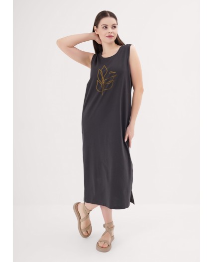 CLE LDR25-1170/2 Платье жен. Сандал, т.серый