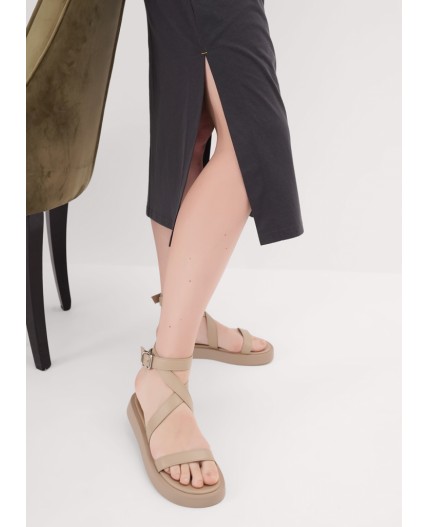 CLE LDR25-1170/2 Платье жен. Сандал, т.серый