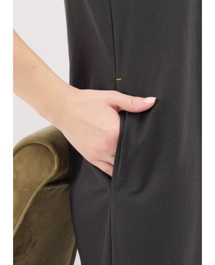 CLE LDR25-1170/2 Платье жен. Сандал, т.серый