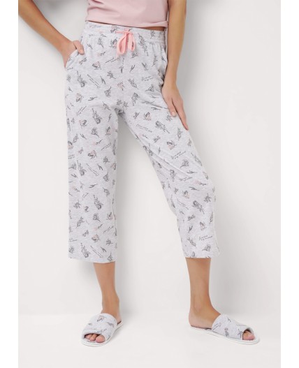 CLE LP15-1171/1 Набор одежды жен., розовый/меланж св.серый