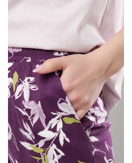 CLE LP15-1183/1 Набор одежды жен., св.розовый/т.фиолетовый