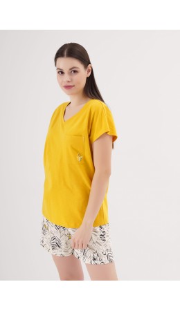 CLE LP25-1170/1 Набор одежды жен. Сандал, т.жёлтый/молочный