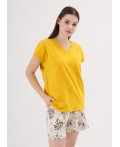 CLE LP25-1170/1 Набор одежды жен. Сандал, т.жёлтый/молочный