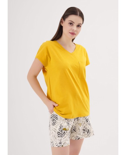 CLE LP25-1170/1 Набор одежды жен. Сандал, т.жёлтый/молочный