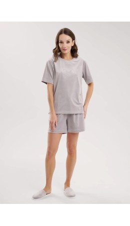 CLE LSH15-1173 Шорты жен., серый