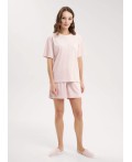 CLE LSH15-1173 Шорты жен., пудровый