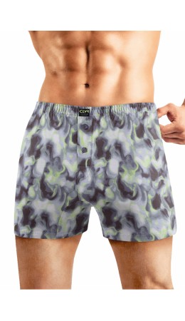 CLE MBX550911 Трусы муж., св.голубой/св.зелёный