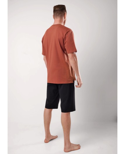 CLE MHP450122/1 Набор одежды муж., терракотовый/чёрный