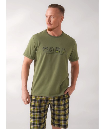 CLE MHP450211/1 Набор одежды муж., зелёный