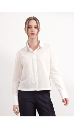 CLE Блузка жен. 156977/181кж, молочный