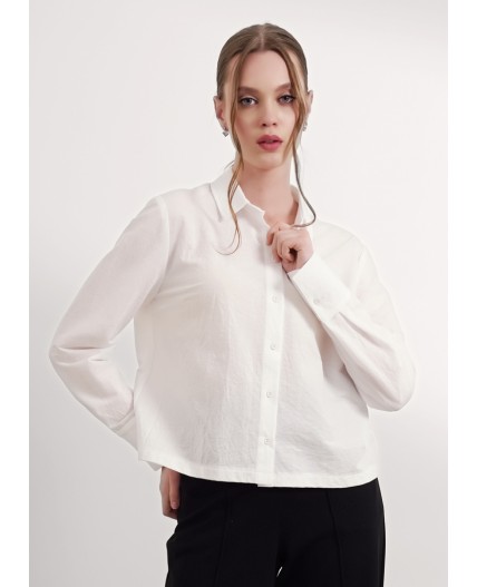 CLE Блузка жен. 156977/181кж, молочный