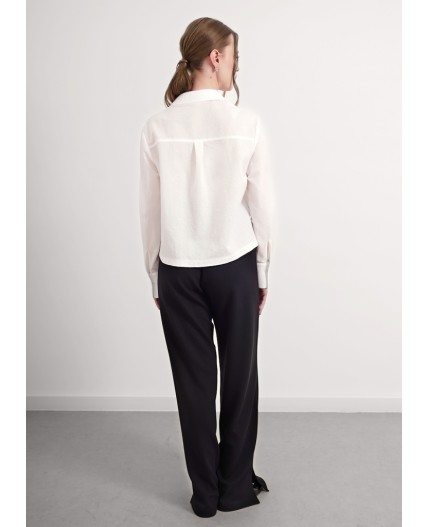 CLE Блузка жен. 156977/181кж, молочный