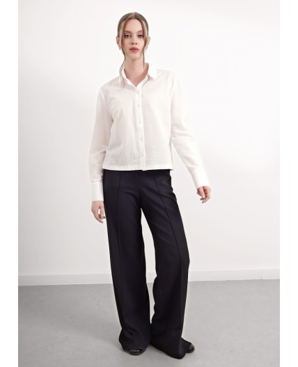 CLE Блузка жен. 156977/181кж, молочный