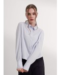 CLE Блузка жен. 156977/181кж, голубой