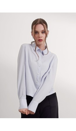 CLE Блузка жен. 156977/181кж, голубой